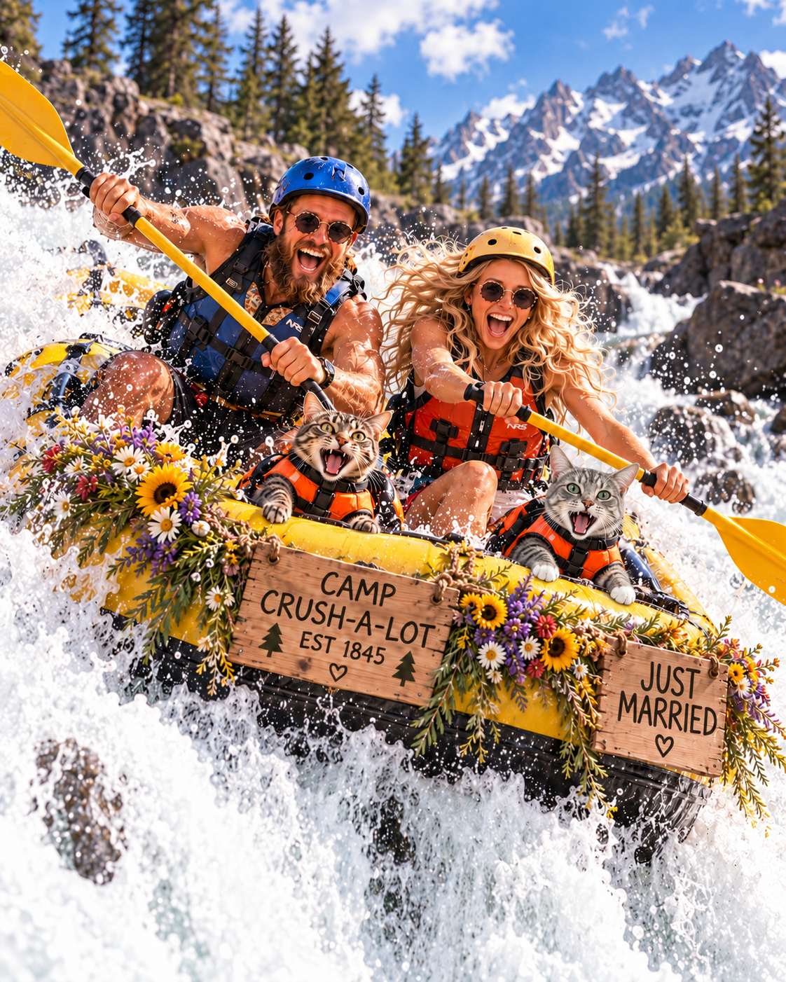 River Float in the Pacific Northwest